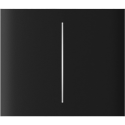 Кнопка центральная для двухклавишного выключателя Ajax CenterButton (2-gang) vertical Black