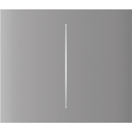 Кнопка центральная для двухклавишного выключателя Ajax CenterButton (2-gang) vertical Fog