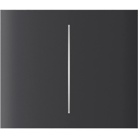 Кнопка центральная для двухклавишного выключателя Ajax CenterButton (2-gang) vertical Graphite