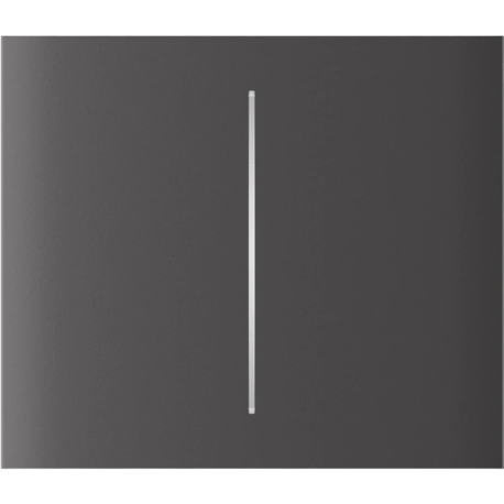 Кнопка центральная для двухклавишного выключателя Ajax CenterButton (2-gang) vertical Grey