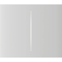 Кнопка центральная для двухклавишного выключателя Ajax CenterButton (2-gang) vertical White