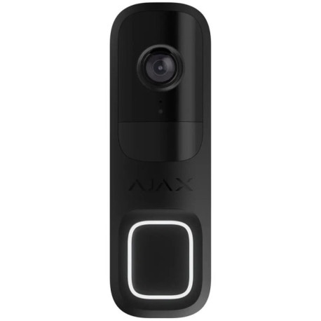 Безпровідний відеодзвінок Ajax Doorbell чорний