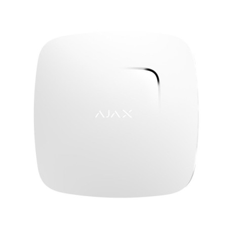 Бездротовий датчик детектування диму Ajax FireProtect Білий