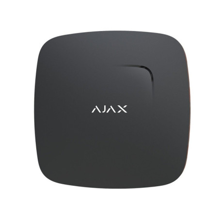 Бездротовий датчик детектування диму Ajax FireProtect Чорний