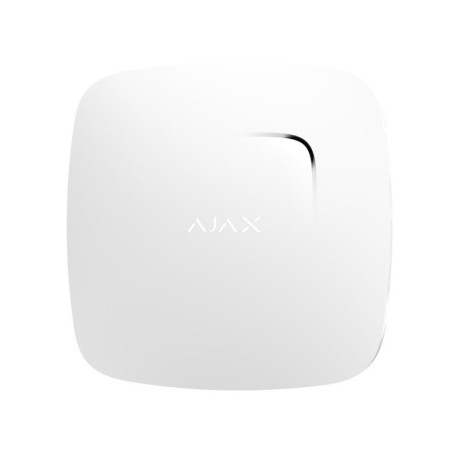 Бездротовий датчик детектування диму і чадного газу Ajax FireProtect Plus Білий