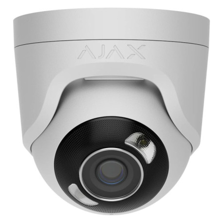 IP відеокамера Ajax TurretCam HL (8 Mp-2.8 mm) white