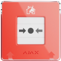 Бездротовий ручний сповіщувач Ajax ManualCallPoint Червоний