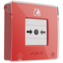 Бездротовий ручний сповіщувач Ajax ManualCallPoint Червоний