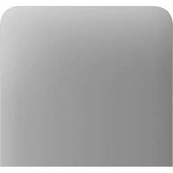 Кнопка Ajax SideButton (1-gang) vertical, бічна, одноклавішна, Димна