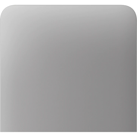 Кнопка Ajax SideButton (1-gang) vertical, бічна, одноклавішна, Димна