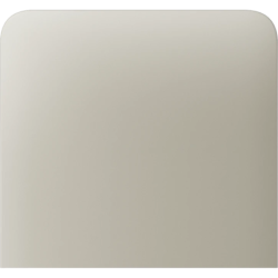 Кнопка Ajax SideButton (1-gang) vertical, бічна, одноклавішна, Слонова кістка