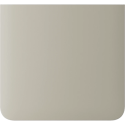 Кнопка Ajax SideButton (1-gang) vertical, бічна, одноклавішна, Слонова кістка