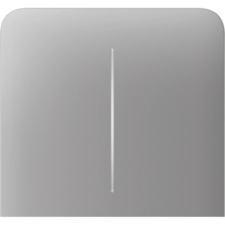 Кнопка Ajax SideButton (2-gang) vertical, бічна, двоклавішна, Димчата