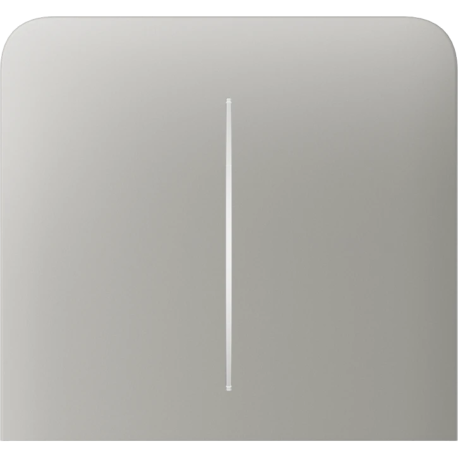 Кнопка Ajax SideButton (2-gang) vertical, бічна, двоклавішна, Устрічна