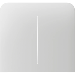 Кнопка Ajax SideButton (2-gang) vertical, бічна, двоклавішна, Біла