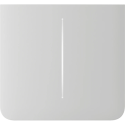 Кнопка Ajax SideButton (2-gang) vertical, бічна, двоклавішна, Біла