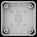 Коробка для зовнішнього монтажу Ajax SurfaceBox для пристрою LightSwitch або Outlet White