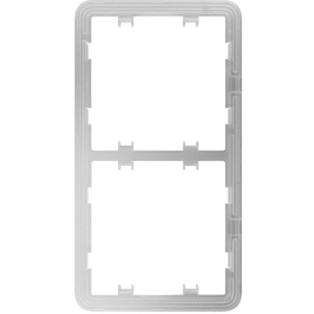 Рамка Ajax Frame (2 seats), вертикальна, для двох вимикачів або розеток