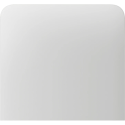 Кнопка Ajax SideButton (1-gang) vertical, бічна, одноклавішна, Біла