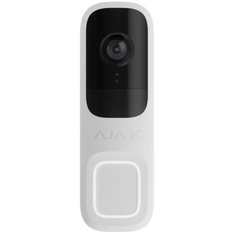 Безпровідний відеодзвінок Ajax Doorbell білий
