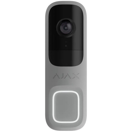 Безпровідний відеодзвінок Ajax Doorbell сірий
