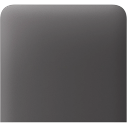 Кнопка Ajax SideButton (1-gang) vertical, бічна, одноклавішна, Сіра