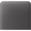 Кнопка Ajax SideButton (1-gang) vertical, бічна, одноклавішна, Сіра