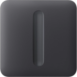 Кнопка для димерного вимикача Ajax SoloButton (Dimmer) Графіт