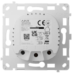 Реле вимикача світла Ajax LightCore (Dimmer), вертикальний, димерний