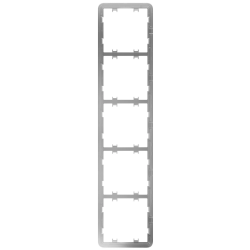 Рамка Ajax Frame (5 seats), вертикальна, для п'яти вимикачів або розеток