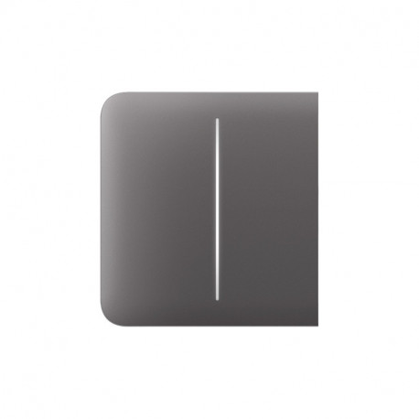 Бічна кнопка для  двоклавішного вимикача Ajax Grey SideButton (2-gang) Сіра