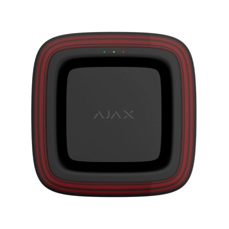 Сповіщувач Ajax EN54 FireProtect (Sounder-VAD) пожежний світлозвуковий Чорний
