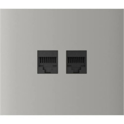 Фронтальна панель Ajax CenterCover (LAN) vertical, центр, Устрична