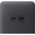 Фронтальна панель Ajax SideCover (LAN) vertical, бічна, Графіт