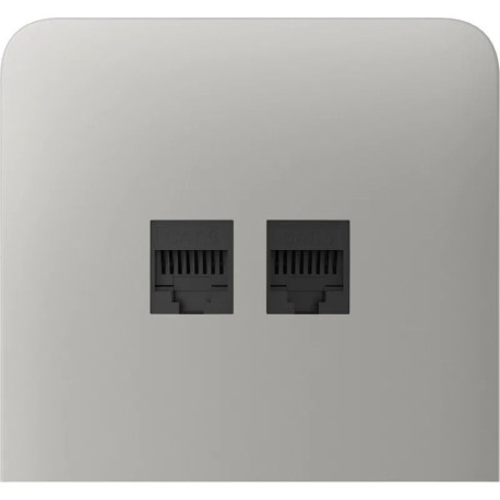 Фронтальна панель Ajax SideCover (LAN) vertical, бічна, Устрична
