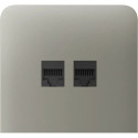 Фронтальна панель Ajax SideCover (LAN) vertical, бічна, Оливкова